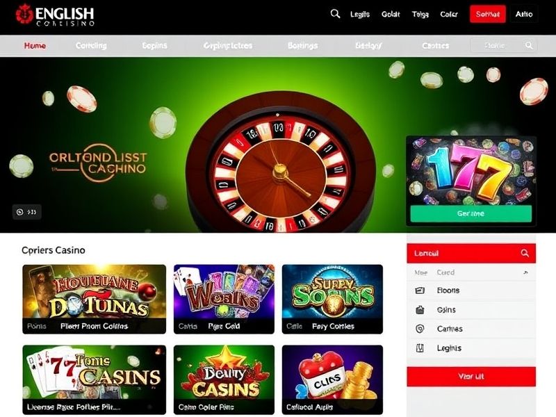 Explore the best English online casinos with expert guides, game reviews, and bonus offers. Find trusted platforms for slots, poker, and live dealer games in 2024.